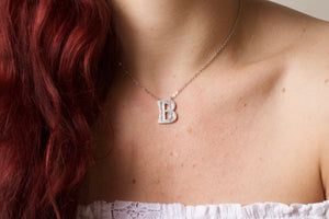 BRIENNE - 18K Gold Plated AAA Austrian Crystal Initial Necklace